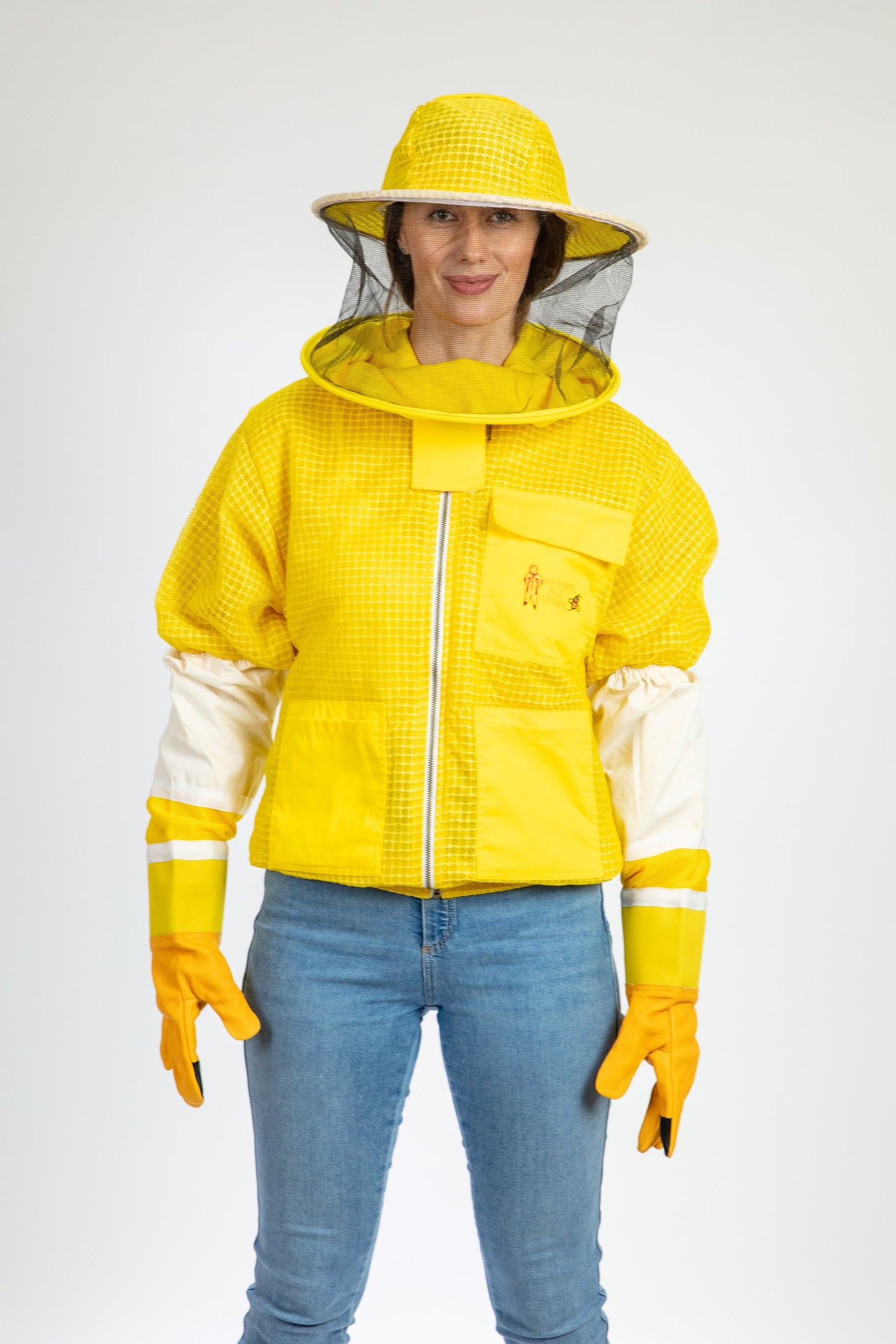 Touch Screen Beekeeping Ventilated Gloves