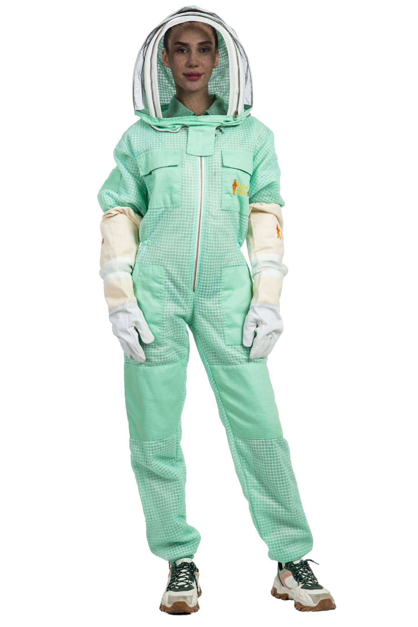 Aqua Beekeeping Ventilated Suits with Fencing Veil