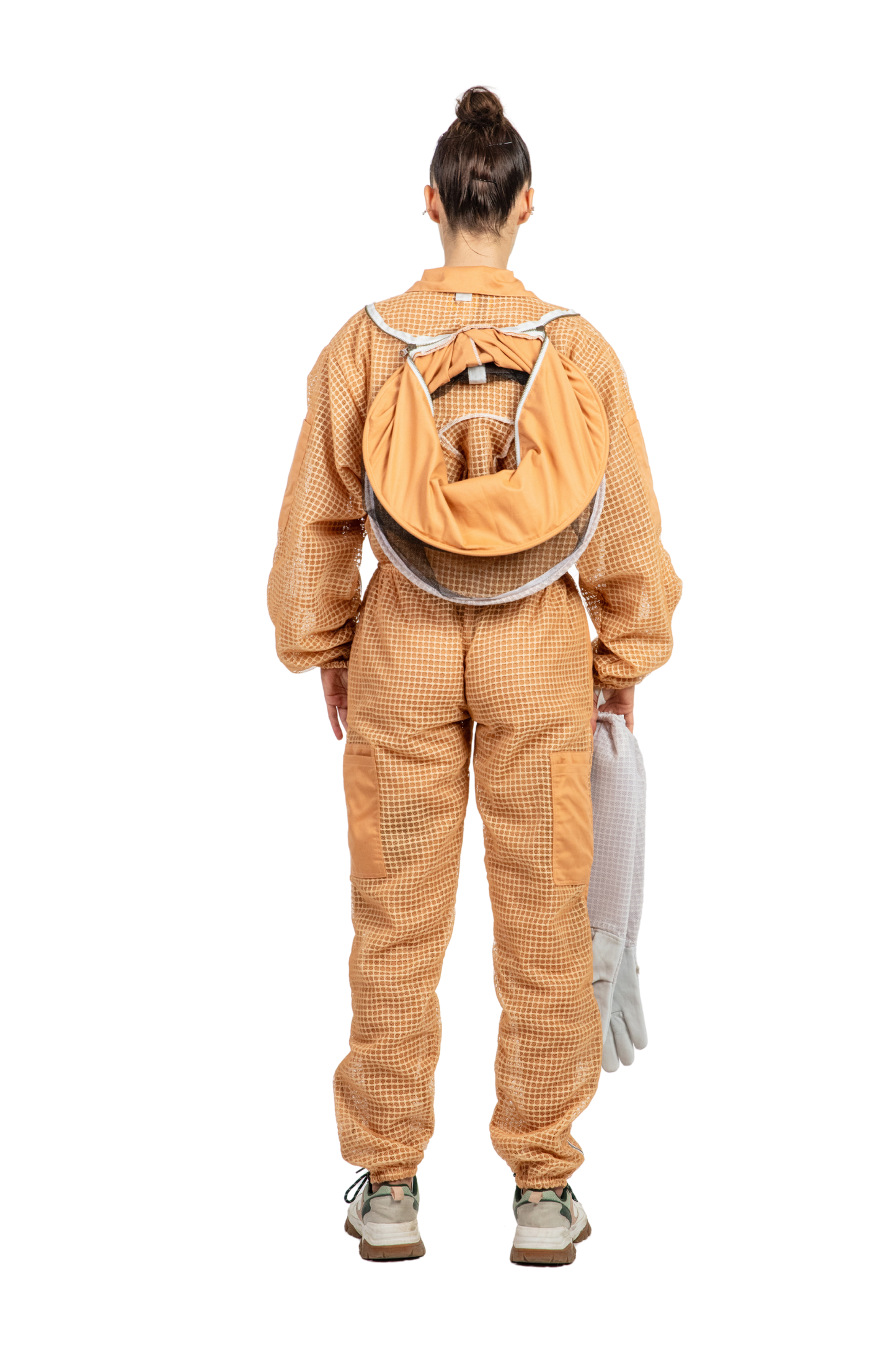 Sand Beekeeping Ventilated Suits with Round Veil