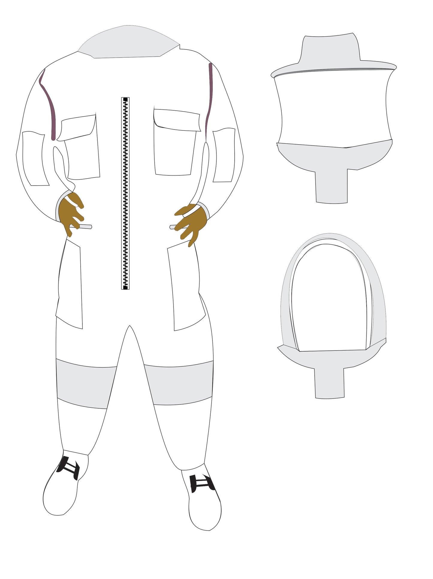 Custom Beekeeping Suit with Multiple option