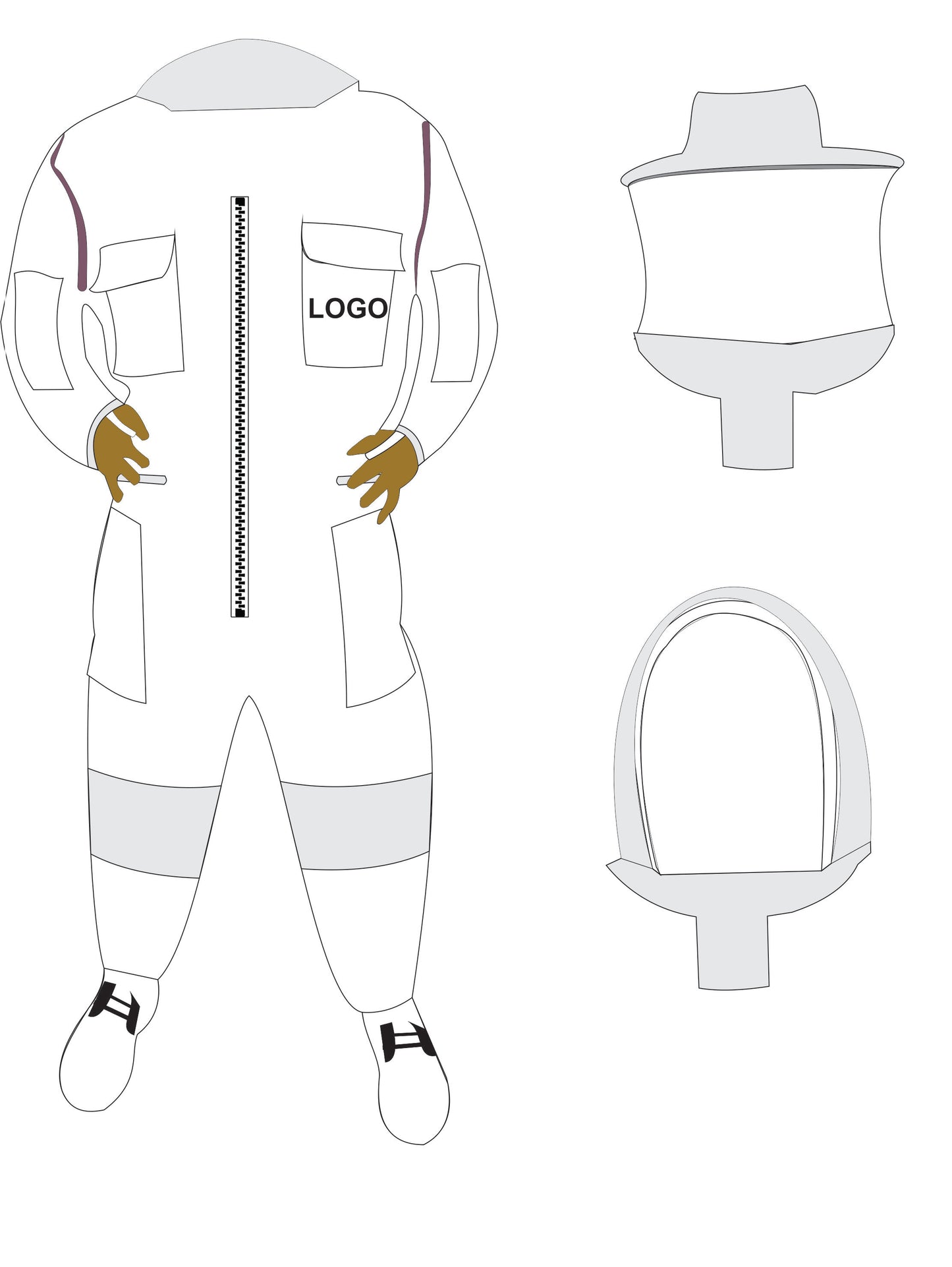Custom Beekeeping Suit with Multiple option