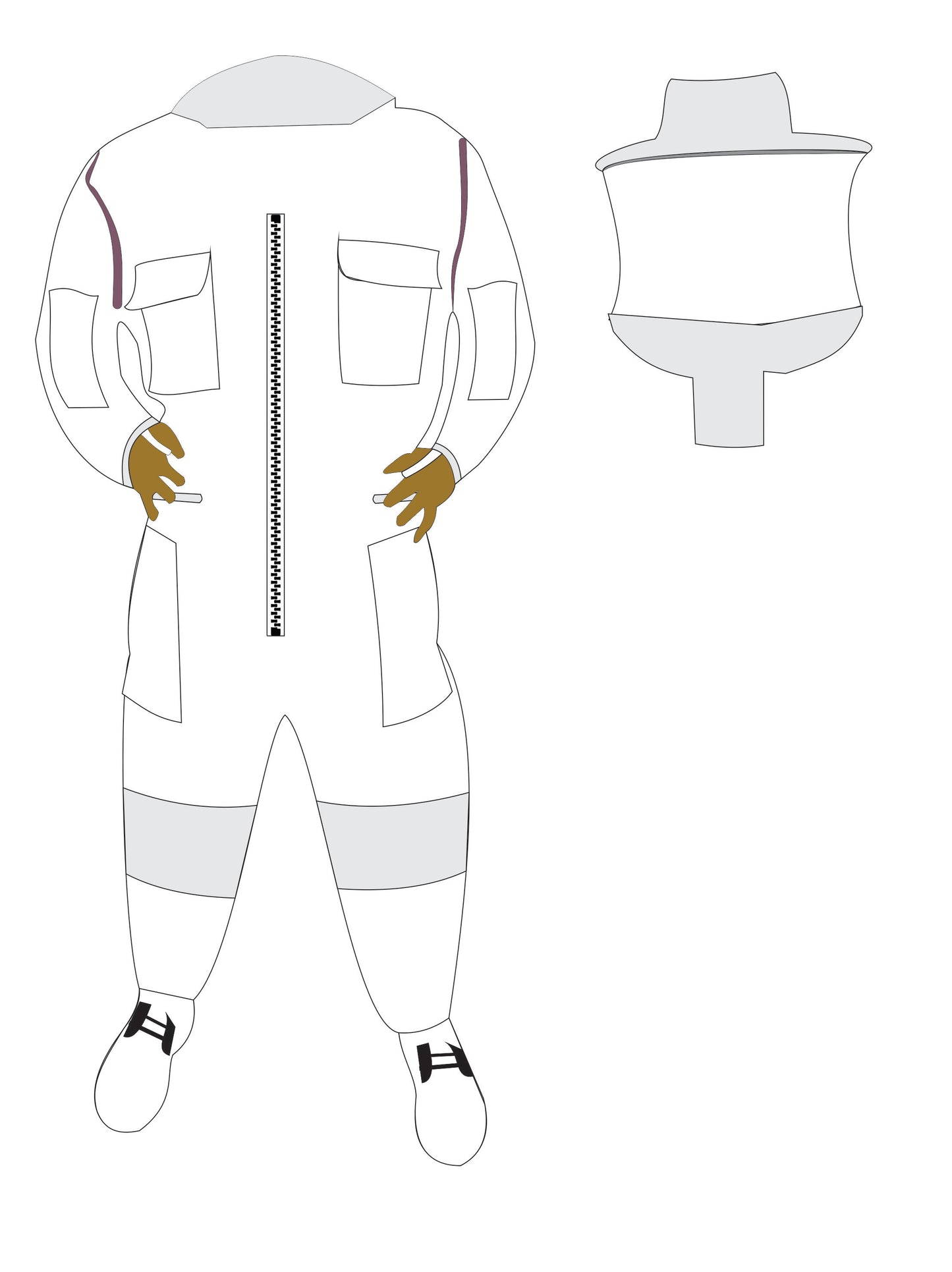 Custom Beekeeping Suit with Multiple option