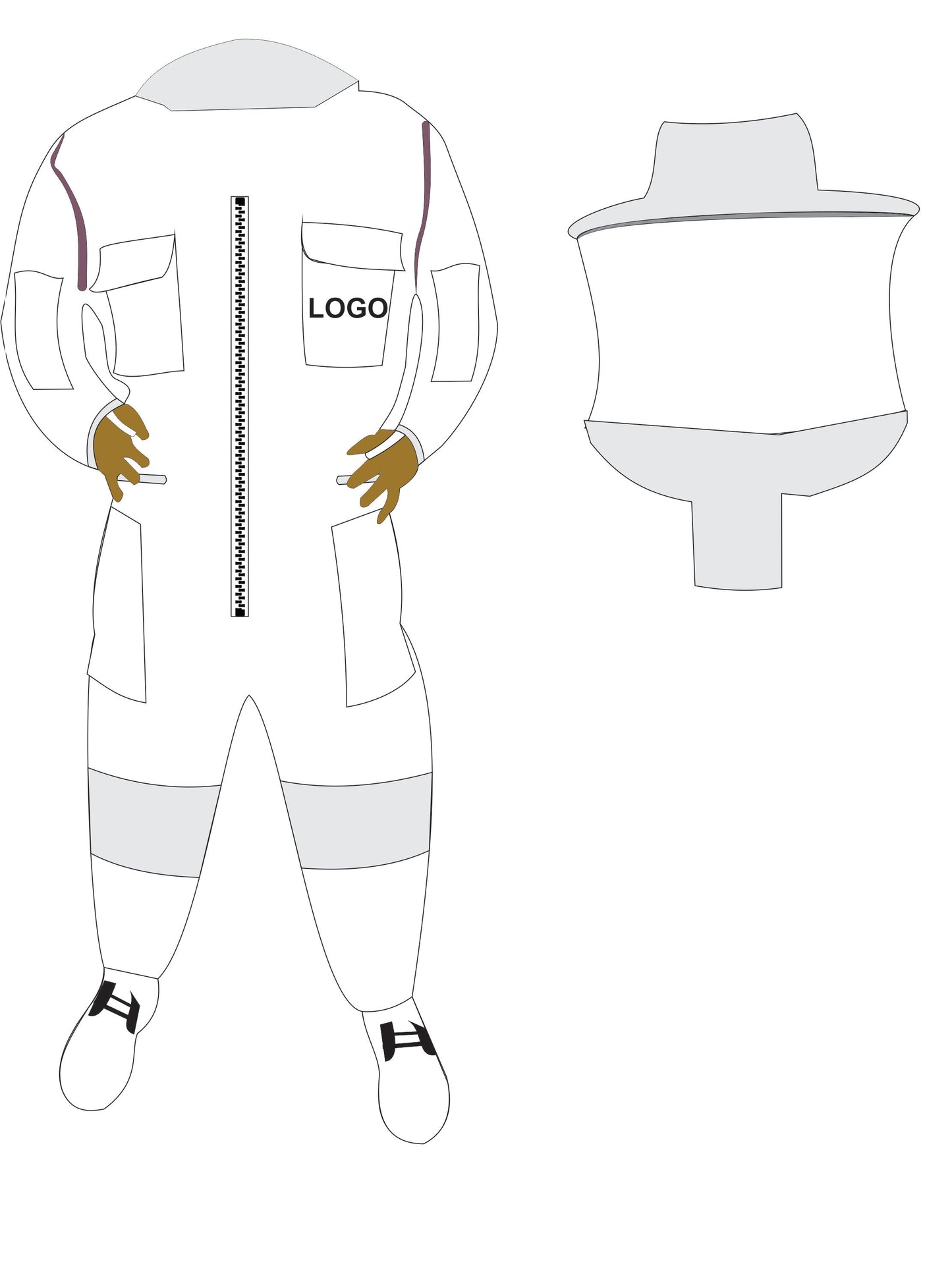 Custom Beekeeping Suit with Multiple option