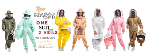 The Ultimate Beekeeping Ventilated Suit with 2 Veils: Stay Cool, Safe, and Comfortable