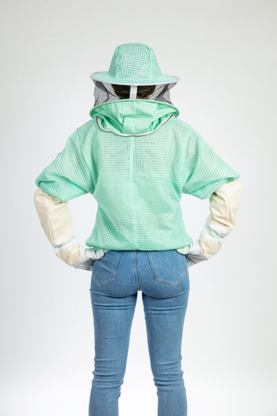 Aqua Beekeeping Ventilated Jacket with Round Veil