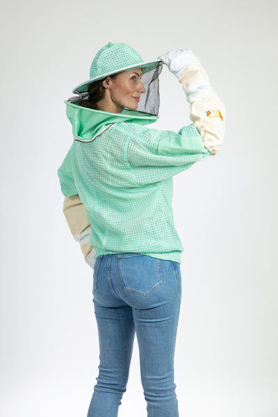 Aqua Beekeeping Ventilated Jacket with Round Veil