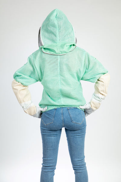Aqua Beekeeping Ventilated Jacket with Fencing Veil