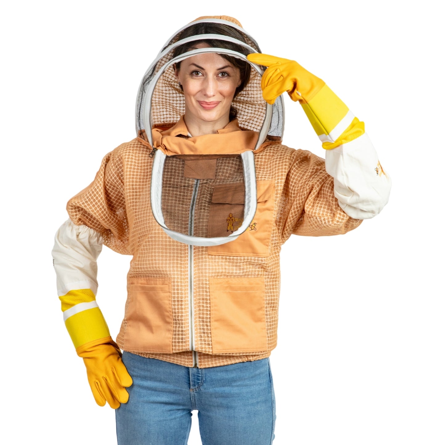 Pre-Order Beekeeping Ventilated Jacket with Fencing Veil