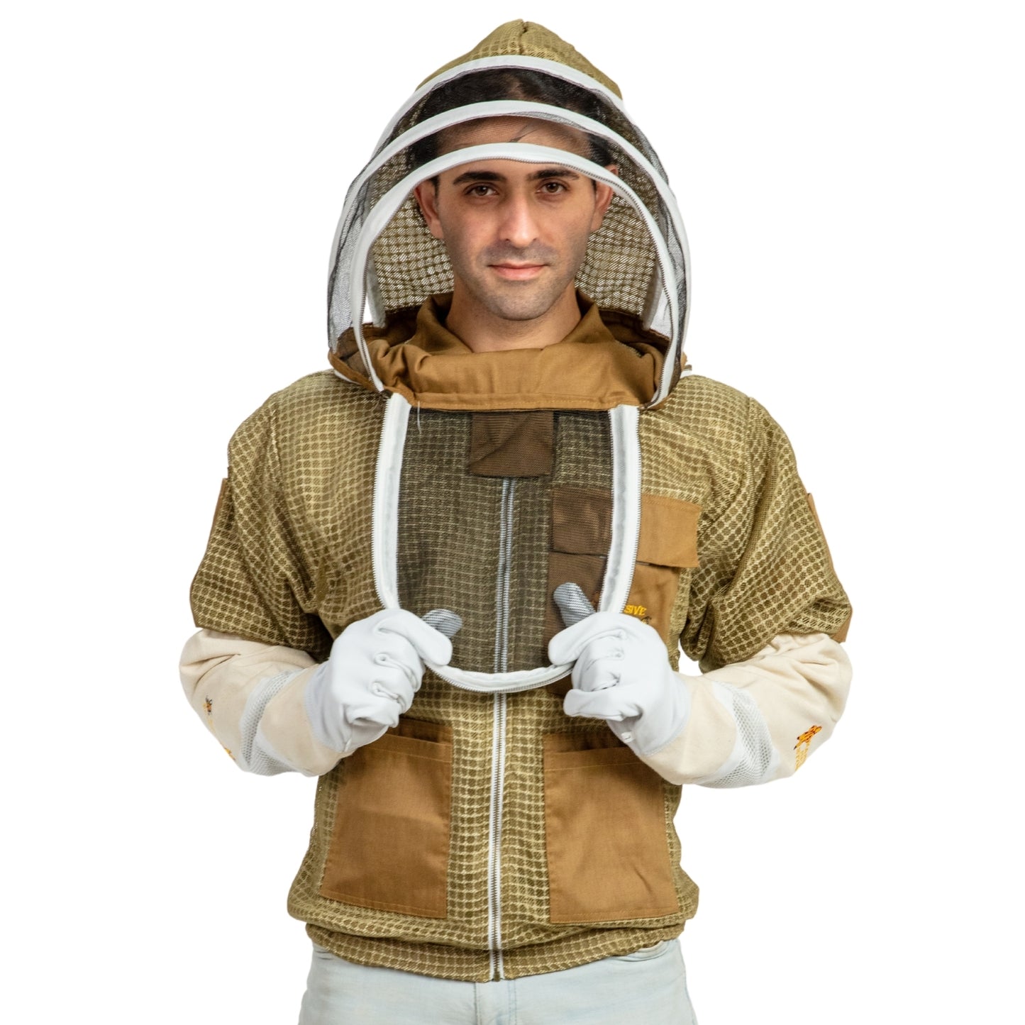 Pre-Order Beekeeping Ventilated Jacket with Fencing Veil