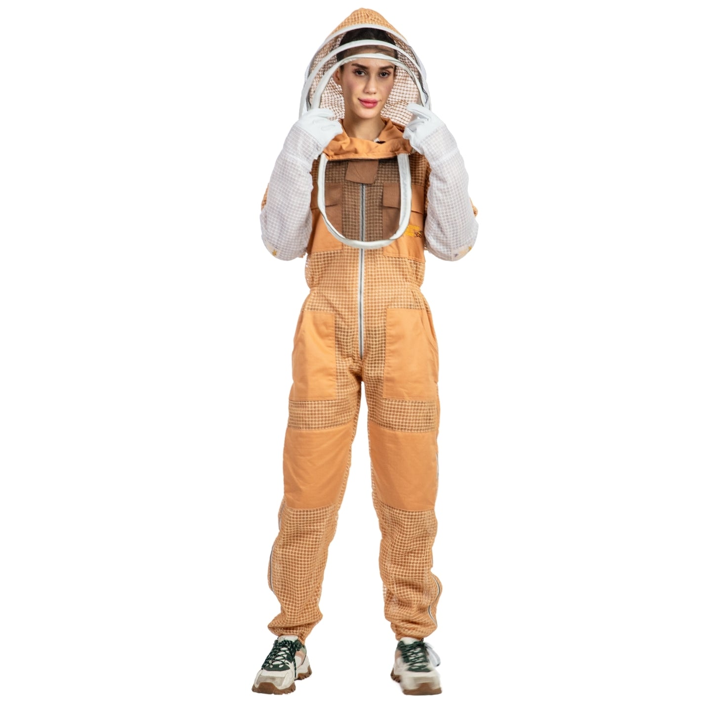 Pre-Order Beekeeping Ventilated Suit with Fencing Veil