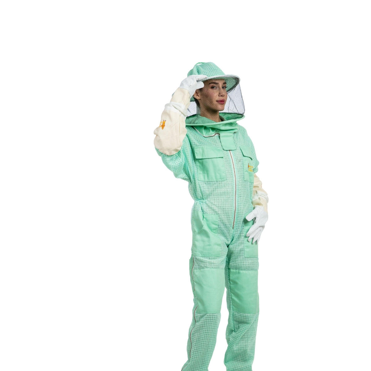 Aqua Beekeeping Ventilated Suit with Round Veil