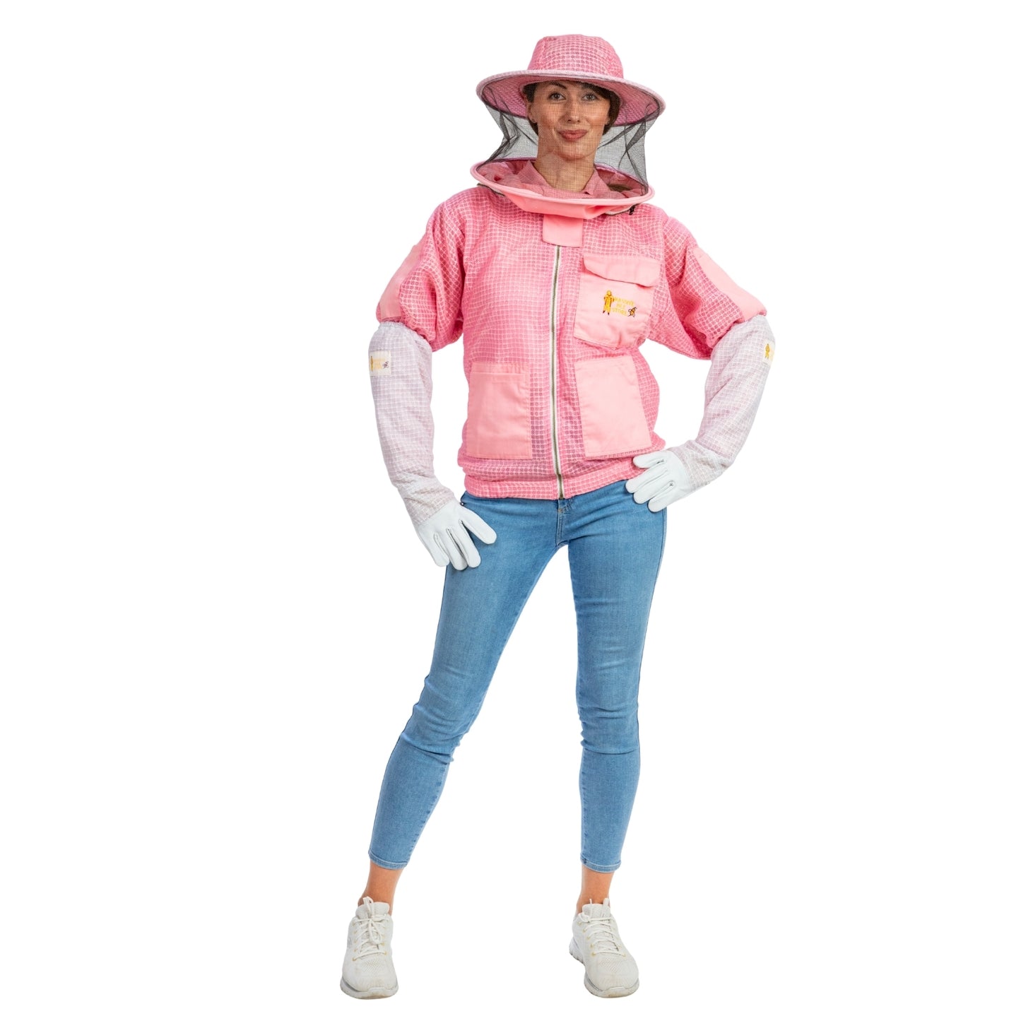 Pre-Order Beekeeping Ventilated Jacket with Round Veil