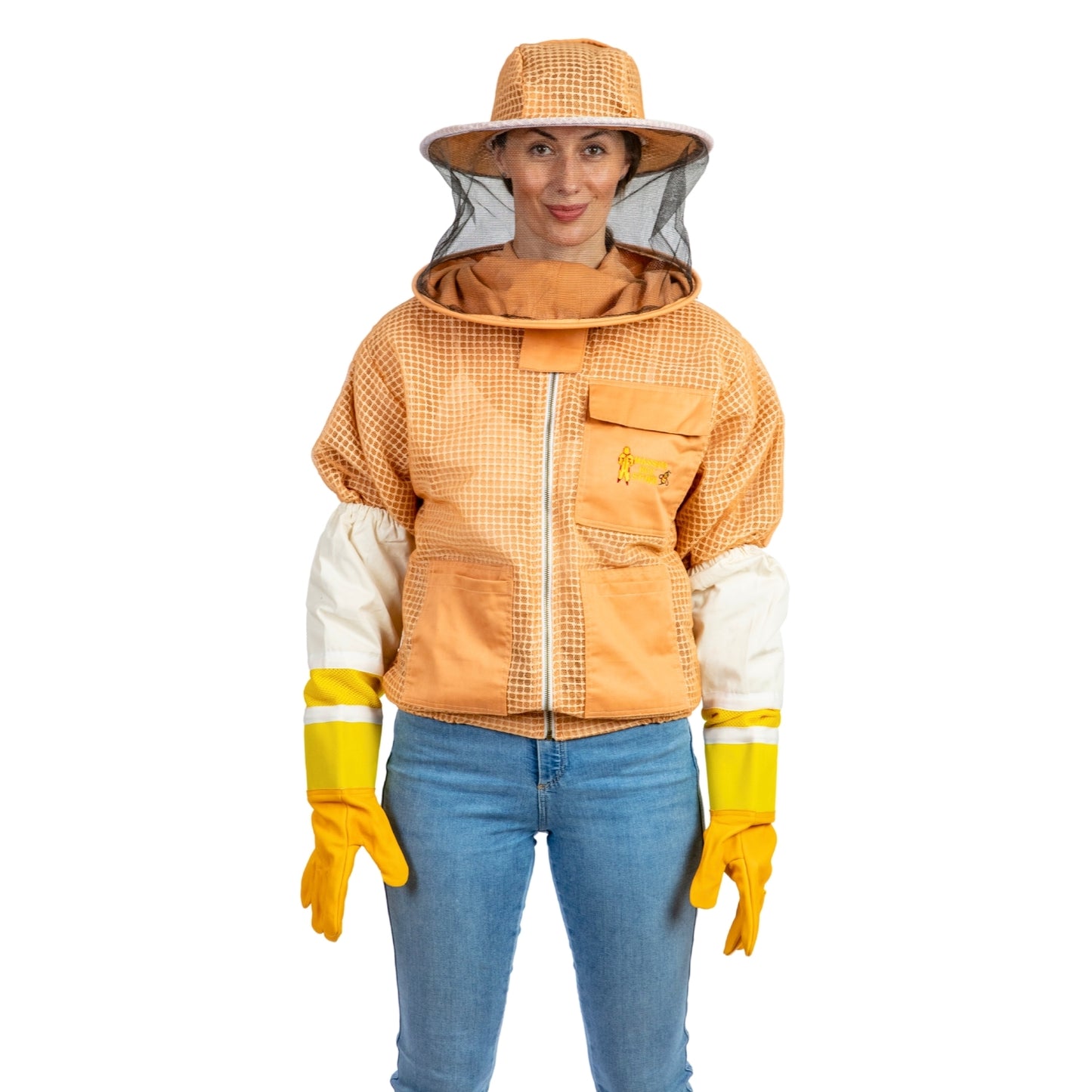 Pre-Order Beekeeping Ventilated Jacket with Round Veil