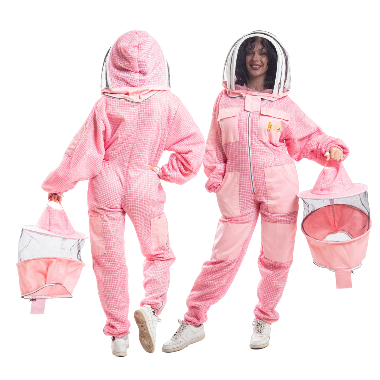 Pre-Order Beekeeping Ventilated Suit with Round veil & Fencing Veil