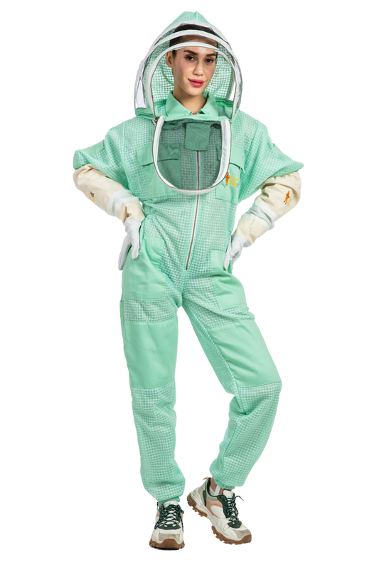 Aqua Beekeeping Ventilated Suits with Fencing Veil