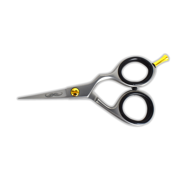 Rounded-Tip Trimming Scissors for Men – Stainless Steel High Carbon Beard, Mustache, and Ear Hair Grooming Scissor