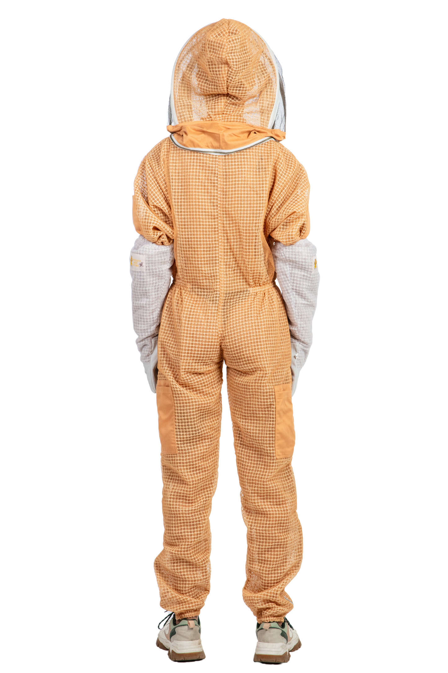 Sand Beekeeping Ventilated Suits with Fencing Veil