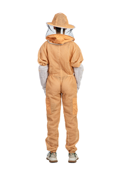 Sand Beekeeping Ventilated Suits with Round Veil