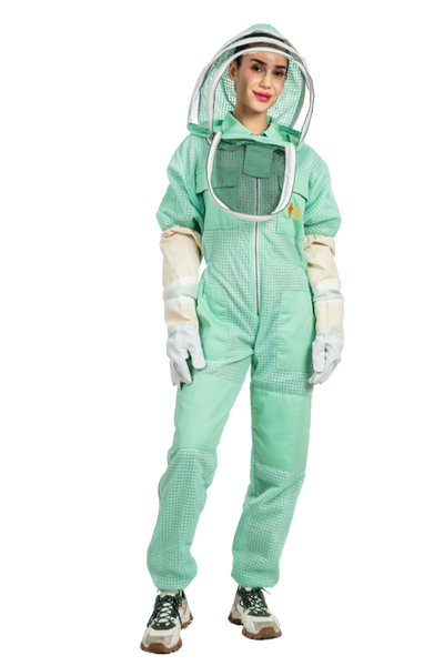 Aqua Beekeeping Ventilated Suits with Fencing Veil