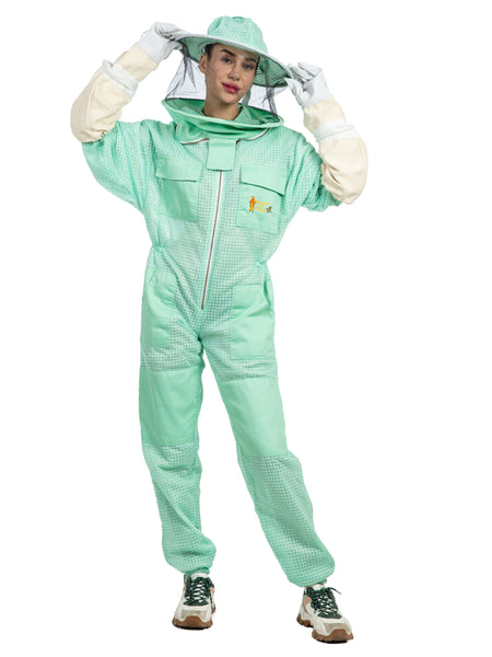 Aqua Beekeeping Ventilated Suit with Round Veil