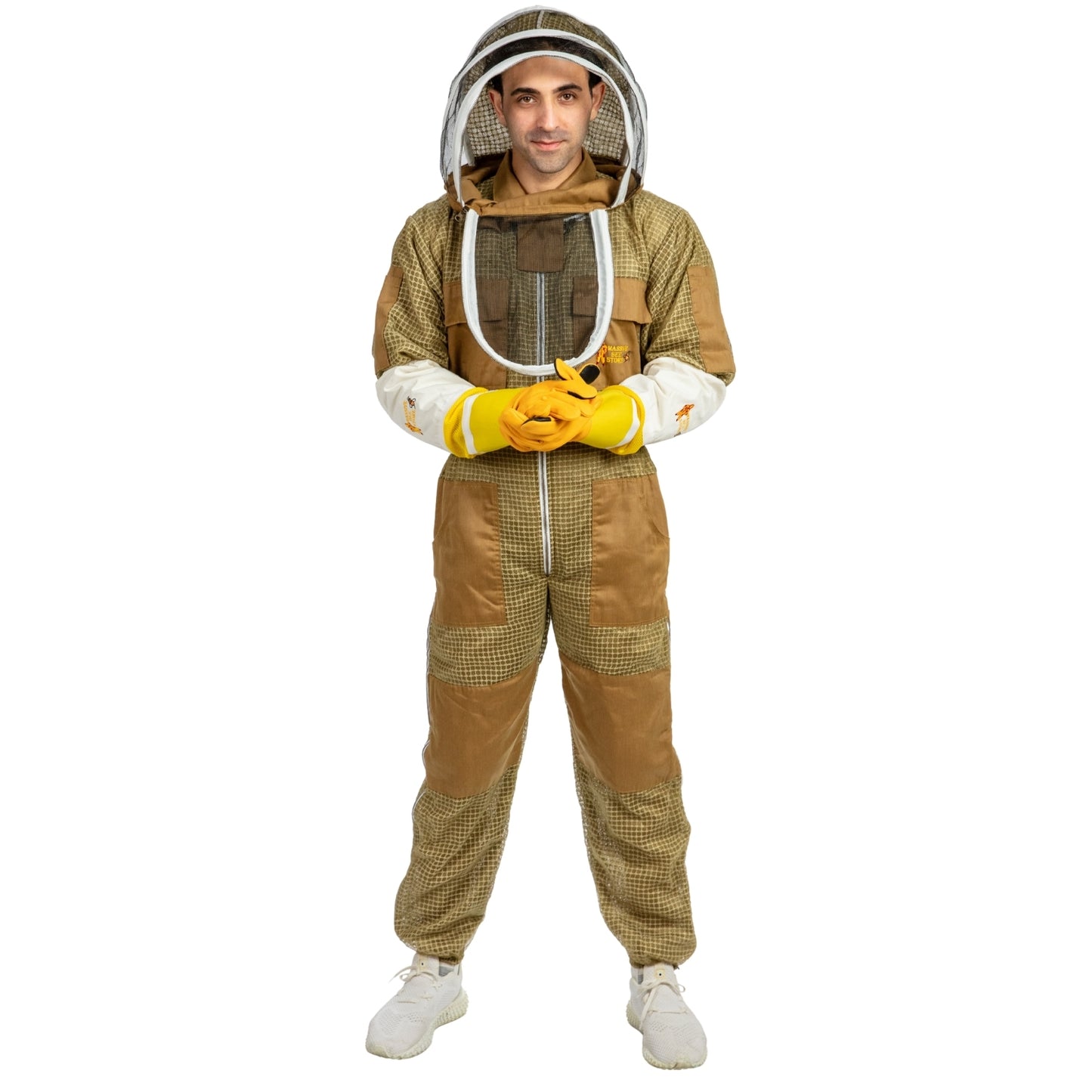 Pre-Order Beekeeping Ventilated Suit with Fencing Veil