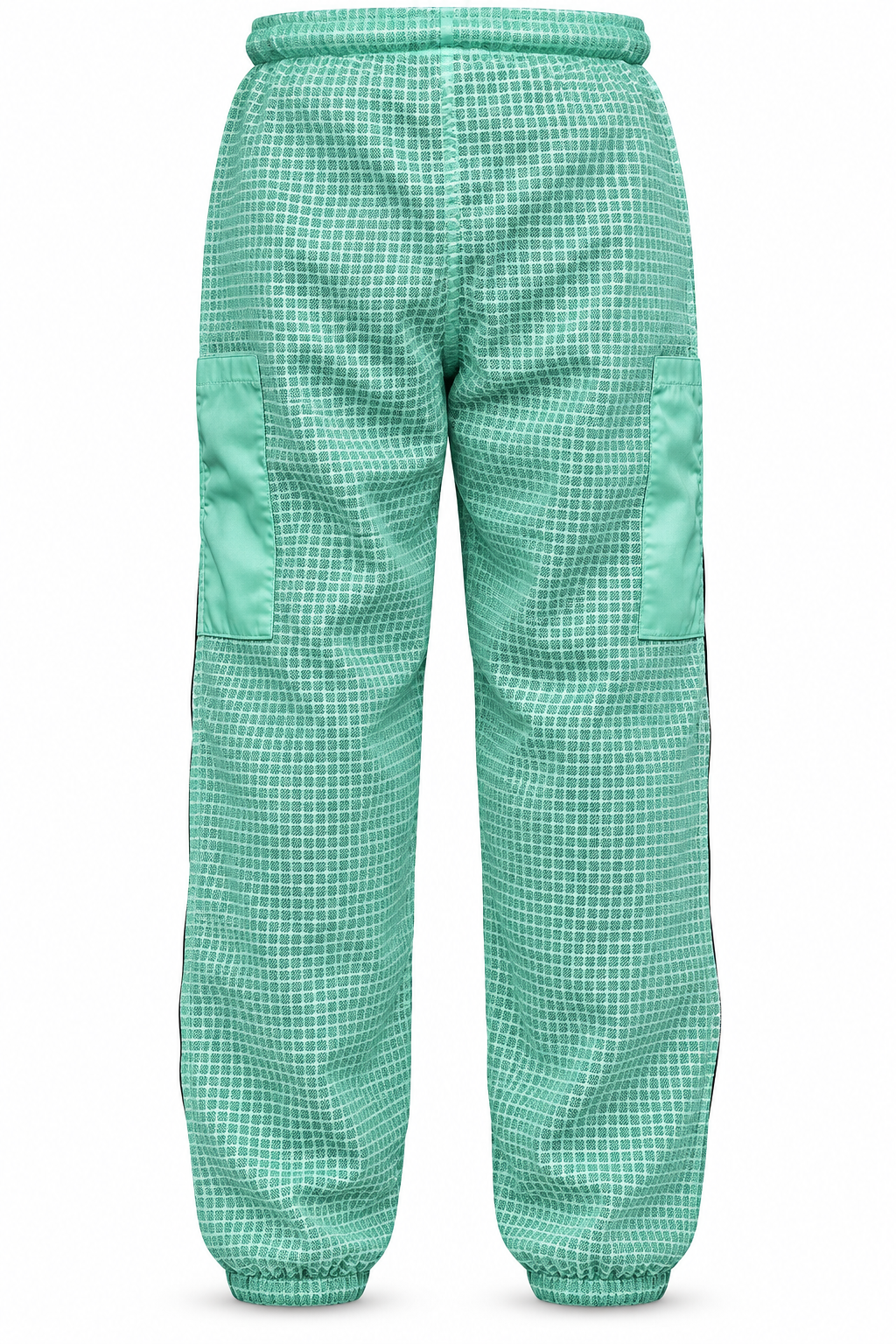 Beekeeping Ventilated Pant/Trouser in White Color with Leg Zipper Aqua