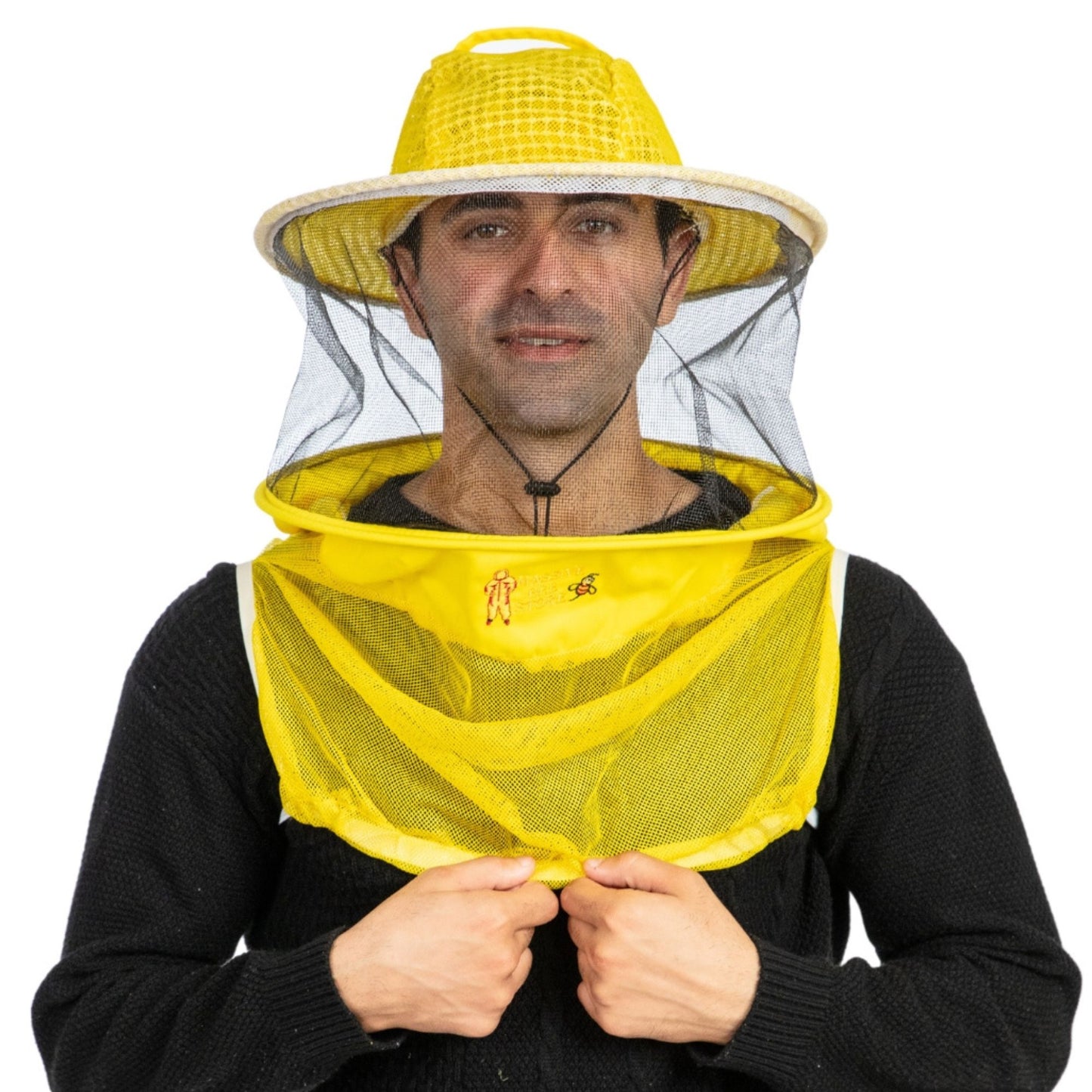Ultra-Ventilated Beekeeping Round Veil Half Body (Pack of Two)