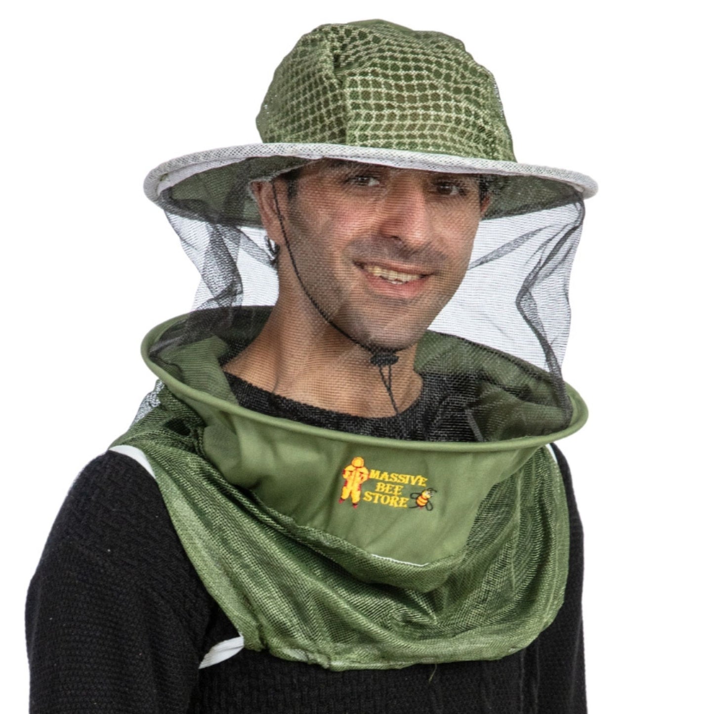 Ultra-Ventilated Beekeeping Round Veil Half Body (Pack of Two)