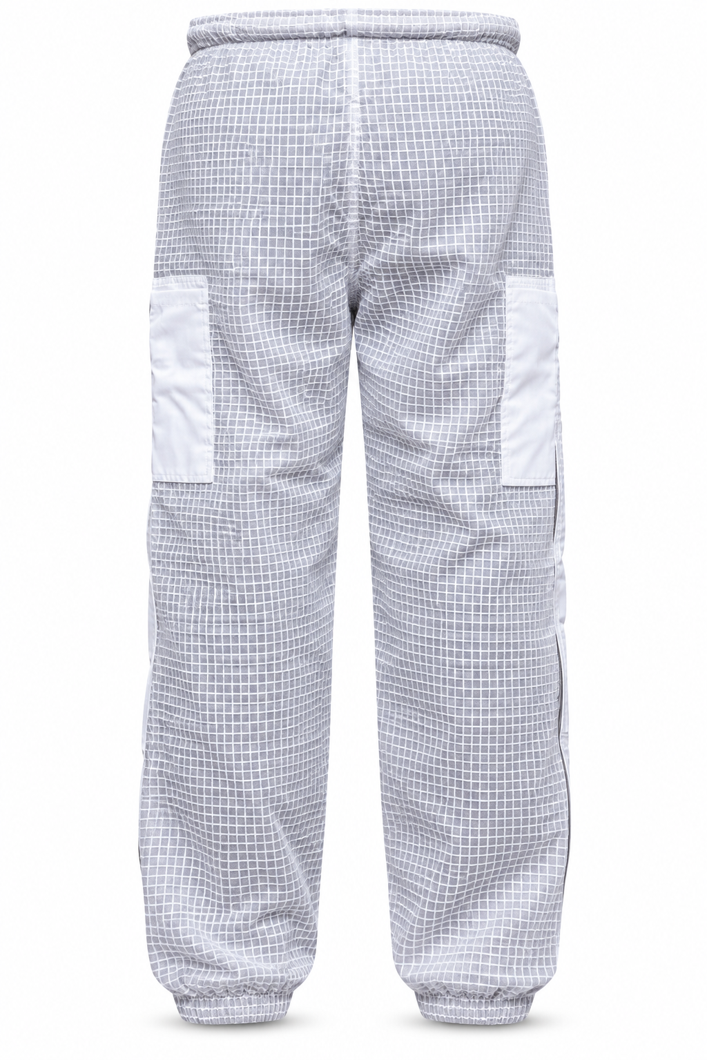 Beekeeping Ventilated Pant/Trouser in White Color with Leg Zipper